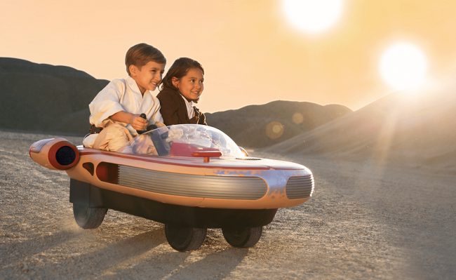 Фото - В США можно купить детскую версию лендспидера из «Звёздных войн»