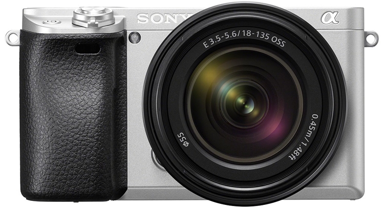 Фото - Беззеркальная фотокамера Sony α6300 предстала в серебристом исполнении»