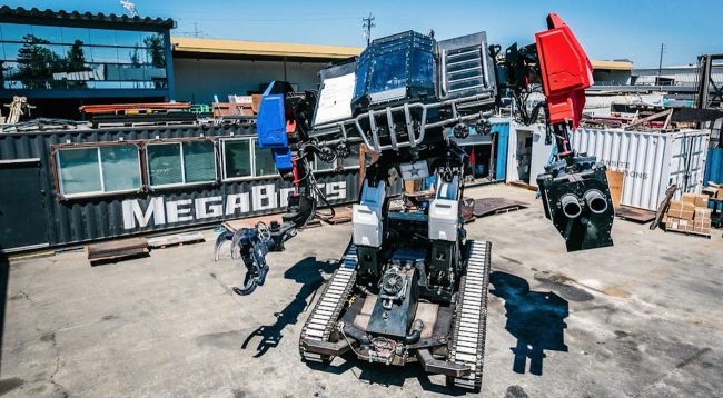 Фото - MegaBots представила полностью готового к поединку боевого робота
