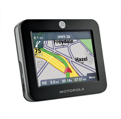 Фото - Motorola  выпускает два GPS устройства MotoNav